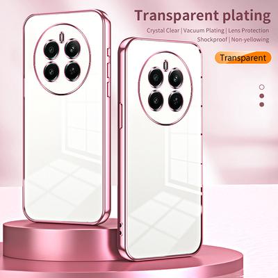 For Realme 12 4G/12+ 5G Cell Phone Cases Flexible TPU Electroplating Phone Protector