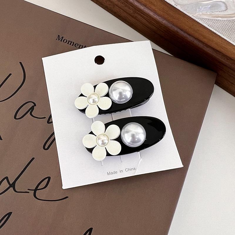 

Рожева квіткова шпилька сітка червоні аксесуари для волосся мила мила дівчина Лю приморська шпилька чорний