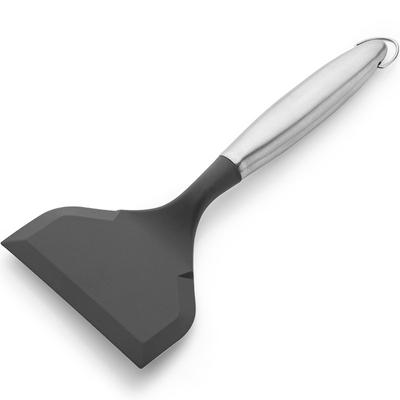 1ks silikonové kuchyňské náčiní na vaření špachtle obracečka hovězí maso vejce kuchyňská škrabka široká lopata na pizzu nepřilnavý nástroj na vaření