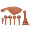 Geigenteile mit Kinnhalter Endstift Saitenhalter Holz Wirbel 44 Beschlagsatz Ersatz