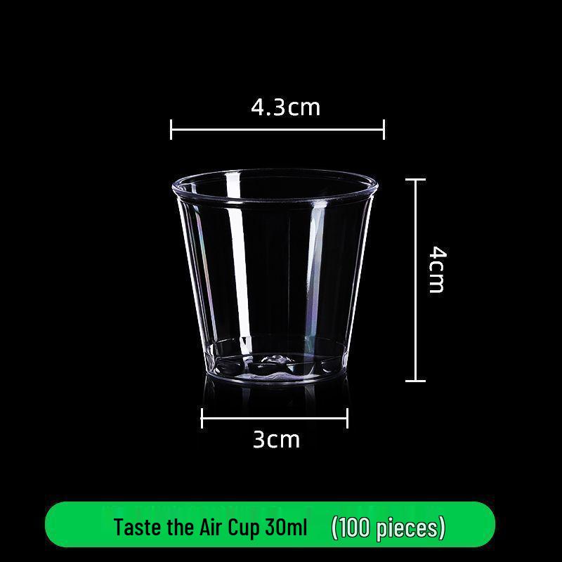 Thickened Disposable Aviation Cup for Home & Commercial Use, Transparent Plastic Juice & Beverage Cup
