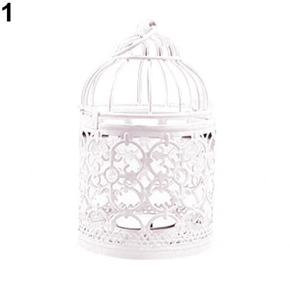 Antique Moroccan Style Lantern Hollow Candle Holder Stand Wedding Romantic Decor