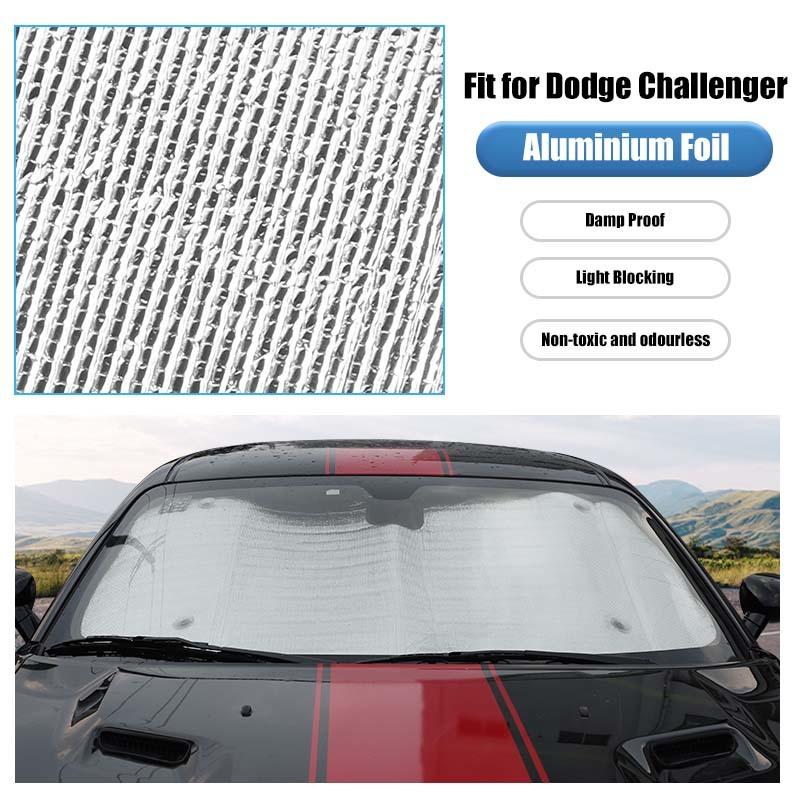 Car Windshield Sunshade Window Shade Foldable Sun Visor Cover Fit For Dodge Challenger 2009-2014 Car Interior Accessories