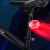 Outdoor LED Bike Rear Saddle Lamp Tail Safety Warning Red Light (Red)