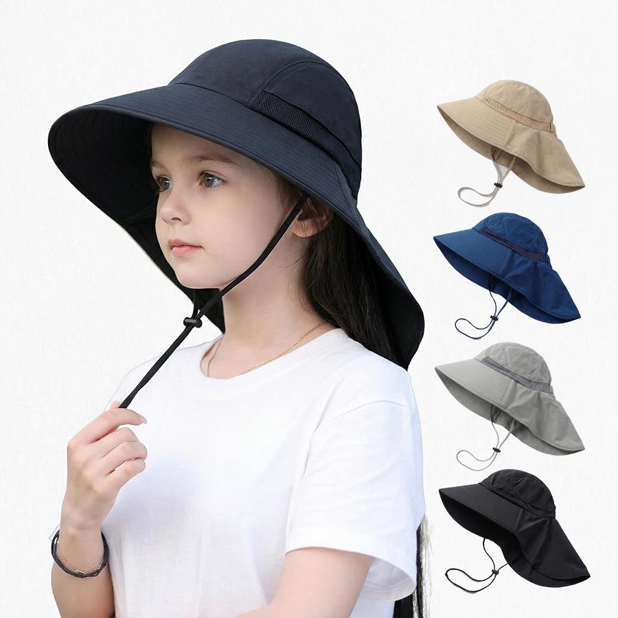 Women's Foldable Outdoor Sun Fishing Hat & Shawl for Summer Mountaineering