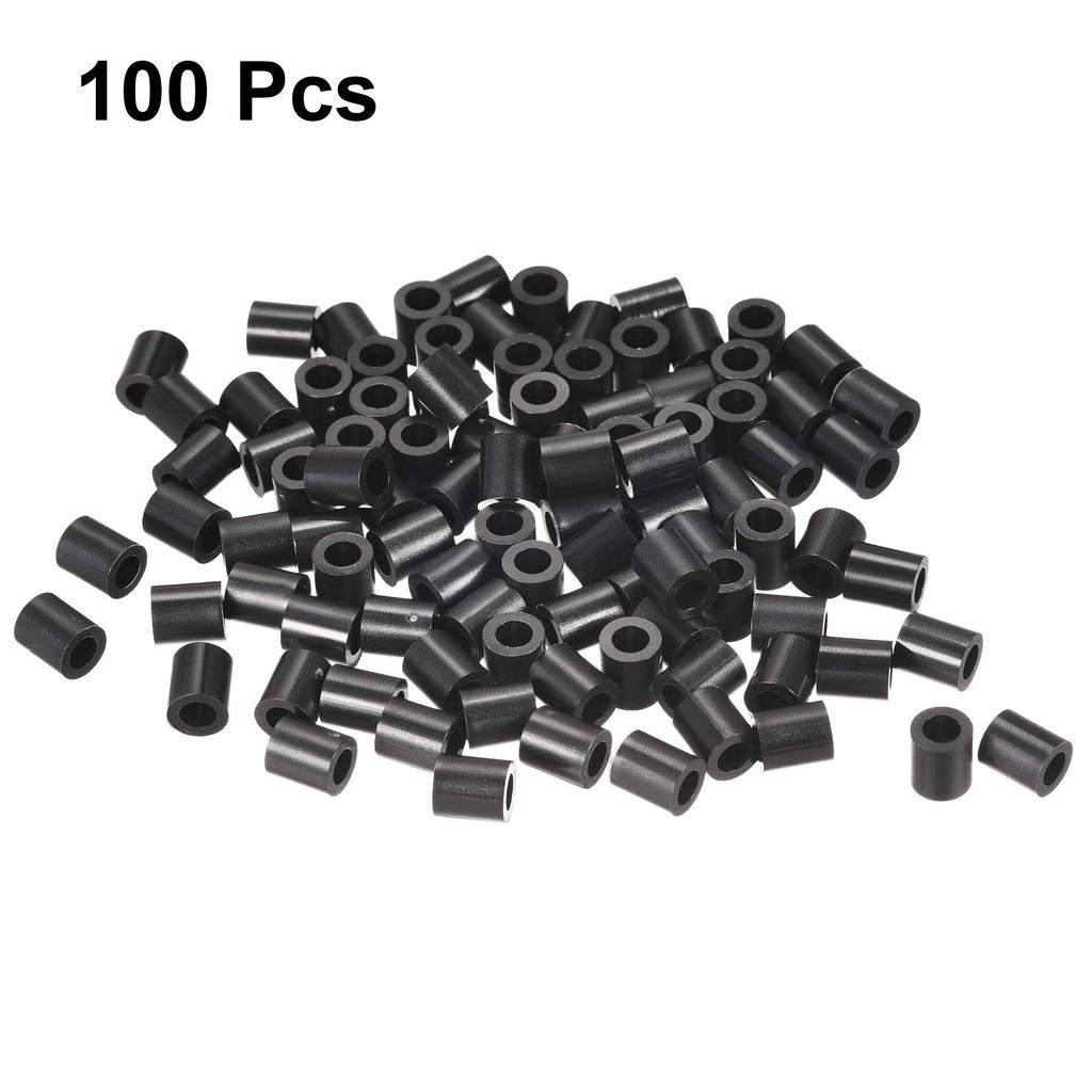 uxcell Nylon Round Spacer Washers 0.27 inch (4.2 mm) Inner Diameter 0.3 inch (7