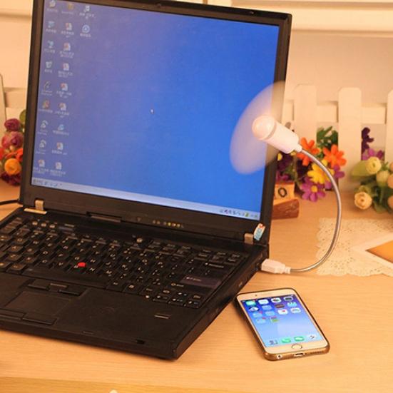 Portable Flexible Mini Cooling Cooler PC Notebook Power Supply for Fan USB Laptop