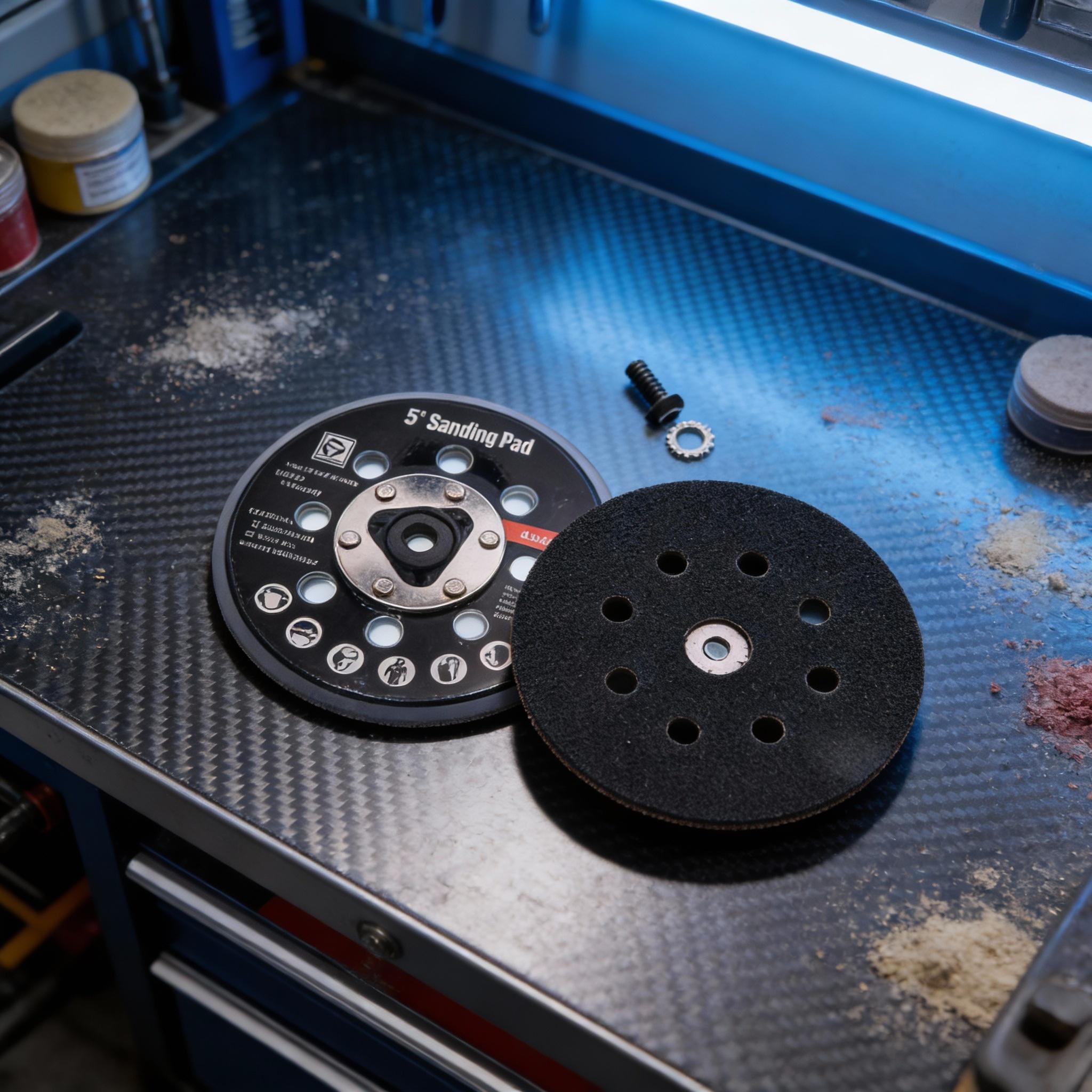 

1pc 5-inch 8-hole Electric Grinding And Polishing Disc Replacement Sander Pad For Automotive Detailing Polishing Projects China Mainland