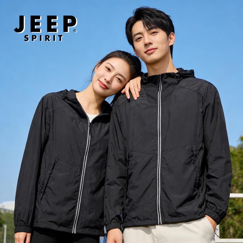 JEEP SPIRIT 2026 Unisex UV Protection Fishing Windbreaker