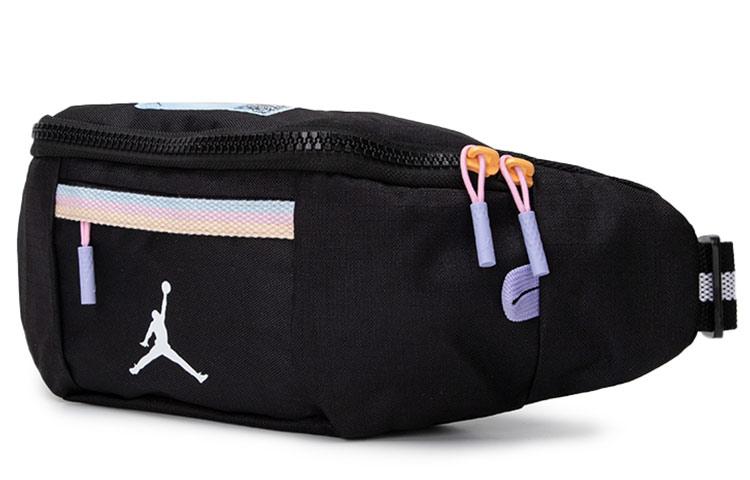 Jordan Athleisure Fabric Sling Bag, Fanny Pack Small Unisex Black JD2343013TD-001