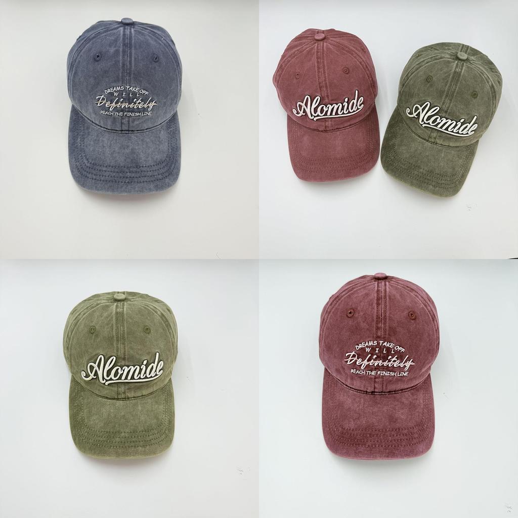 Baseball Cap Cotton Embroidered Letters With Sunshade For Casual Outdoor Wear