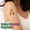 15pcs Custom 30th Birthday Party Temporary Tattoos Personalized Your Face Photo Tattoos Aldult 30 Year Old Birthday Party Decor