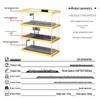 1:64 Scale Toy Car Storage and Display Box for Pop Mart Parking Lot Model Scene