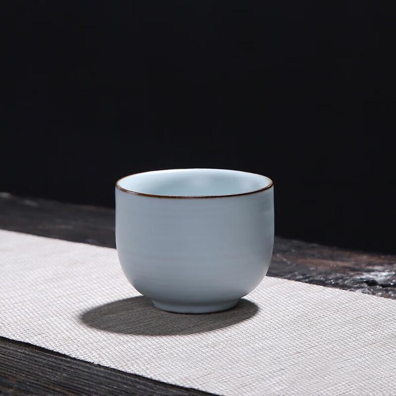 Ru Kiln Xishi Pot 11-Piece Tea Set