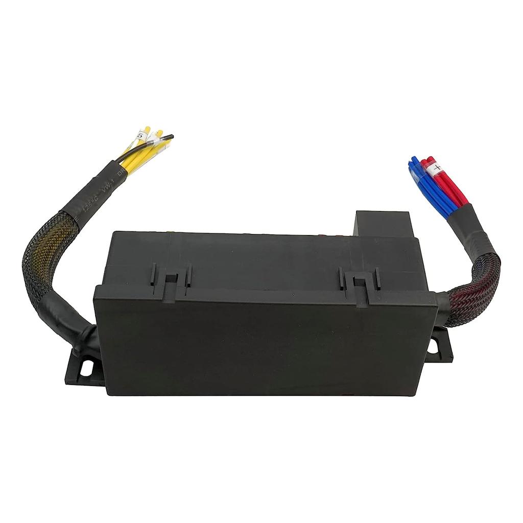 12V 24V 2 3 4 6 11Way Relay Box Fuse Relay Box with 4P 5P Relays 12V 24V Automotive Universal Fuse Panel For Automobiles Ships Relays 5