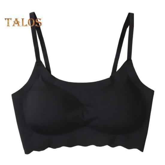 

Женский бюстгальтер с регулируемым ремешком, бесшовный однотонный, высокая растяжимость, максимальный комфорт, противоударный, пуш-ап, беспроводной ежедневный бюстгальтер для йоги S чёрный