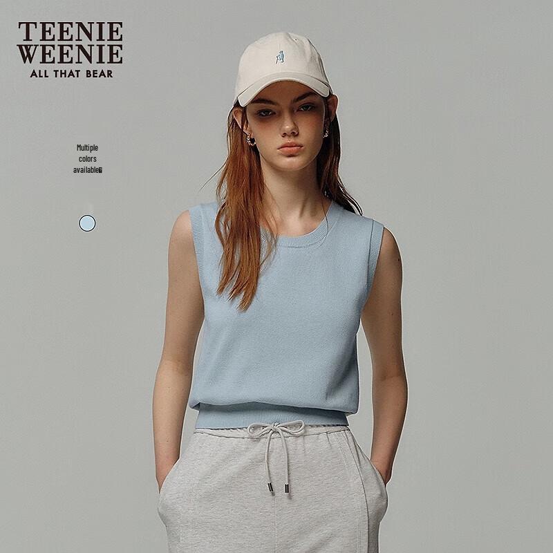 

Teenie Weenie Women s Round Neck Knit Vest M