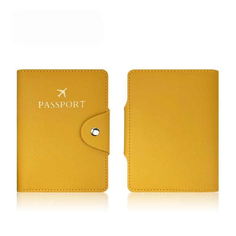 1 Stück Reisepass-Schutzhülle aus Pu-Leder, Dokumentenetui, Reisepass, Schutzhülle, Material, wasserdicht, für Frauen und Mädchen