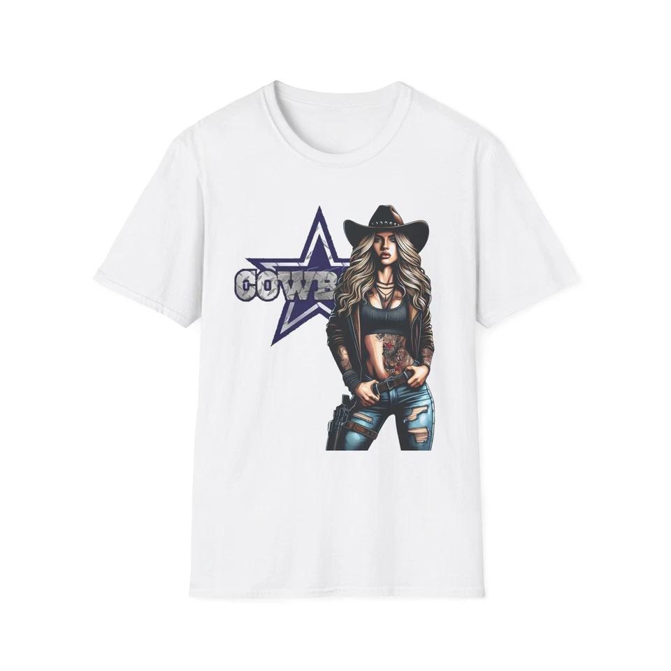 Dallas Cowgirls, Dallas Cowboys T-Shirt, Western Style Clothing 4XL