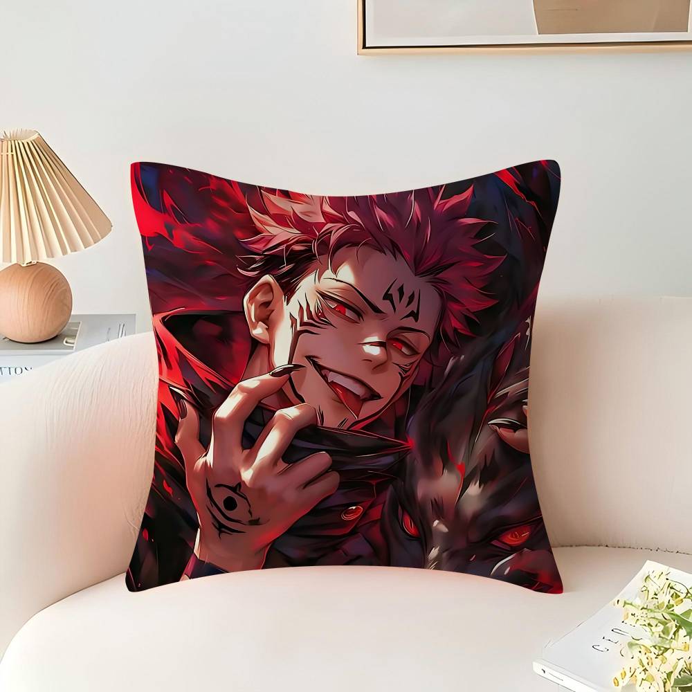 Jujutsu-Kaisen S-Sukuna Pillow Case Pillowcase Ultra Soft Skin Friendly Fabric Cloud Like Comfort