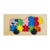 Kinder Pädagogisches Holztier Digitales 3D-Puzzle Lernspielzeug für die frühe Bildung