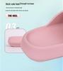 2025 Thick-Soled Double Buckle EVA Sandals: Step-On-Comfort for Couples, Women, Indoor/Outdoor Use