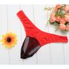 Fun Men's Panties Mesh Transparent Breathable Men's Men's Triangle Sexy, Sex Thong 2032
