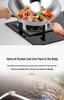 28cm Lightweight Stainless Steel Chef Wok for Home & Commercial Use
