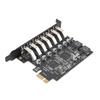USB3.2 GEN1 5Gbps PCIe Expansion Card for Windows 10 11 7 Ports High Speed Expansion Card Plug and Play