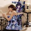 Genshin Impact Columbina Cushion Cover Inches Farmhouse Decor Home Throw Pillow Covers For Couch Decorations