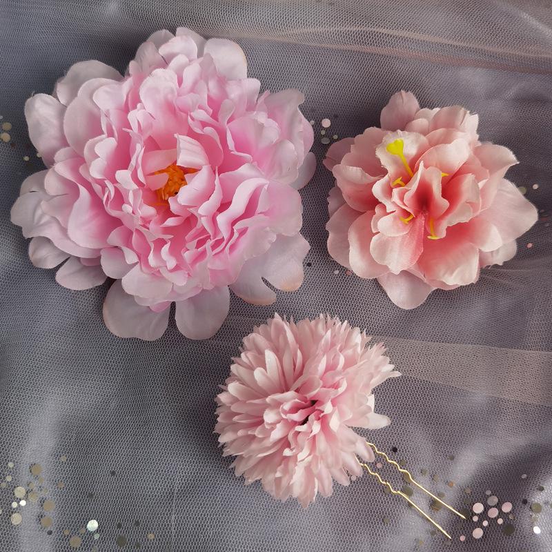 

Retro Tang Dynasty-inspired Zanhua Head Flower Ornaments