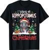 I Want A Hippopotamus for Christmas Xmas Hippo T-Shirt Unisex T-Shirt