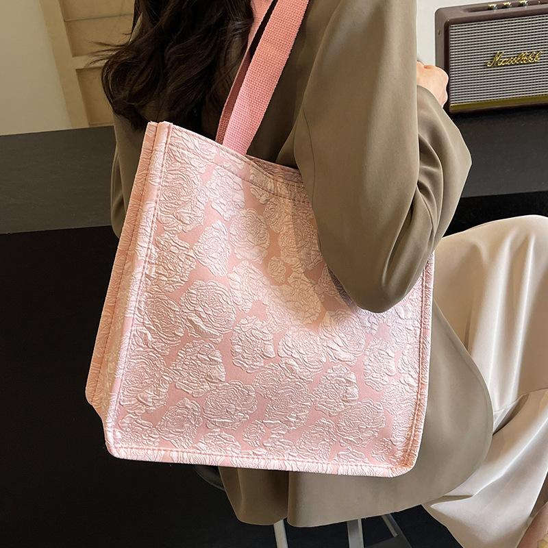 

Большая вместительная сумка для женщин, летняя сумка для поездок на работу и обратно для женщин, студентов колледжей, сумка на одно плечо