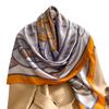 High-quality Luxurious Silk Scarves Headband Scarfs Neck Scarf For Women Chain Silk Scarf Women's Decorative Shawl