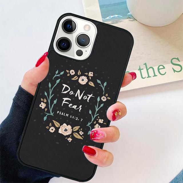 

Verse of The Christian Bible Jesus Phone Case Cover For iPhone 17 Air 15 16 14 13 12 Pro Max 11 Pro Max Plus Coque iPhone 11