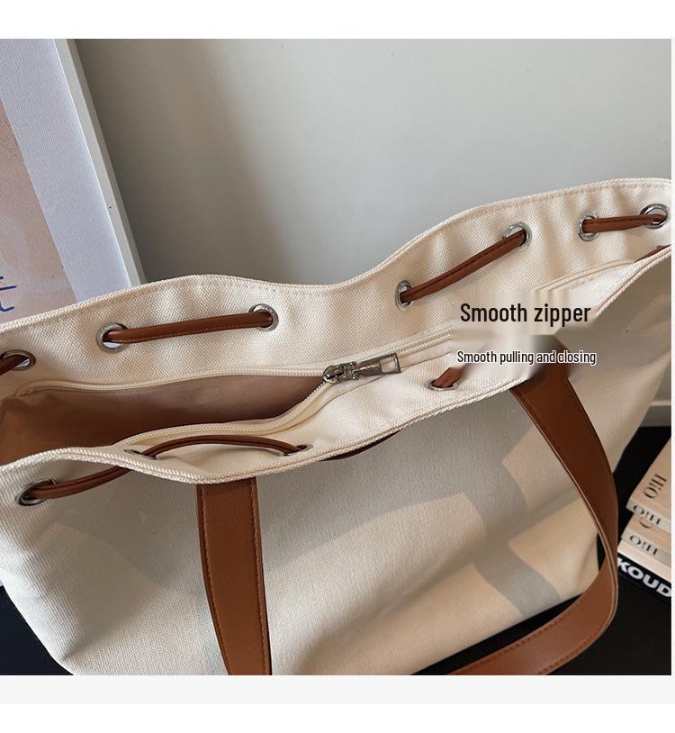 Trendy Women's Large Casual Tote - 2026 Edition, Single Shoulder Underarm Bag with Ample Storage