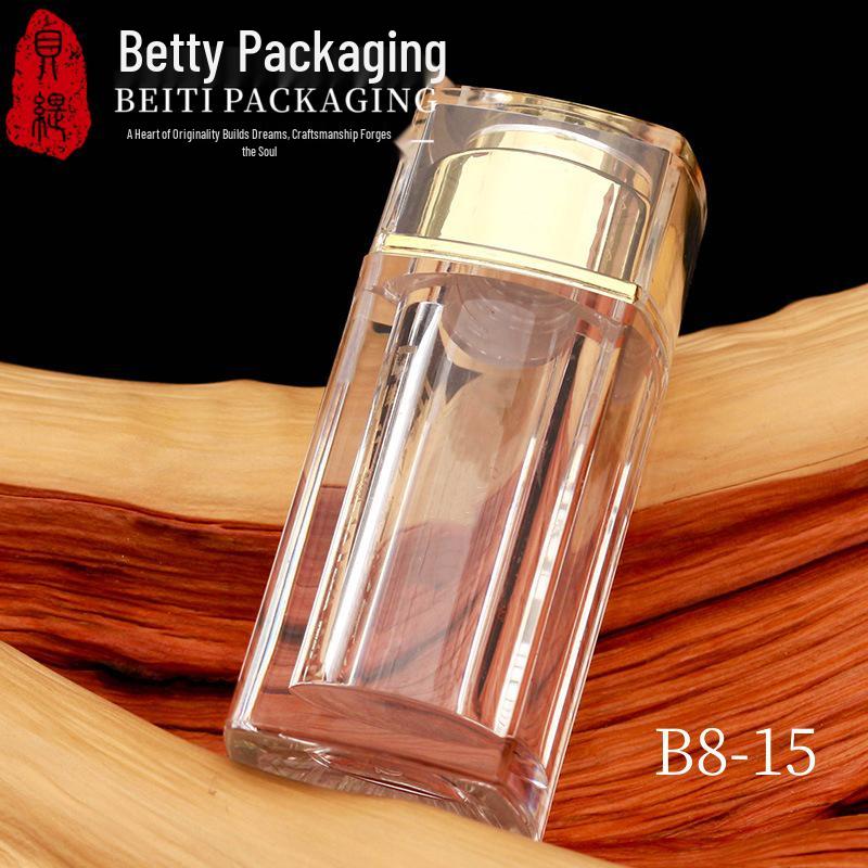 

Бутылочка для продукта здоровья 15 мл с двухцветной крышкой и 5 г порошка медвежьей желчи - акриловая упаковка