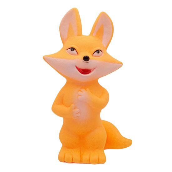 

Fox Squeeze Toy Slow Rising Stress Relief Toy with Sound Soft Elastic Fox Figurine Decompressing Toy for Kids Adults Stress Relief And Party Favors оранжевый