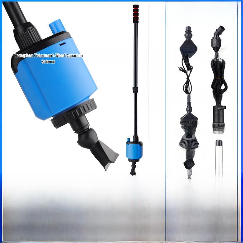 Fisherman's Port Electric Aquarium Water Changer & Sand Suction Pump Set