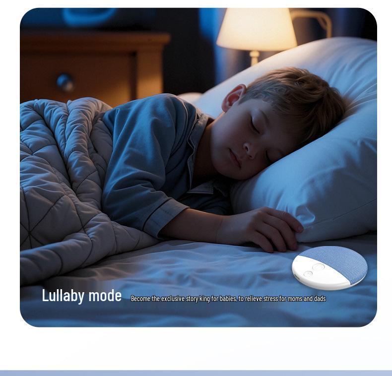 Ultra-Thin Bluetooth Pillow Speaker: High-Quality 4DS Sound, Music & White Noise for Bedside Use