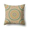 Retro Nostalgic Bohemian Ethnic Style Polyester Pillowcase Car Decoration Home Printed Pillowcase