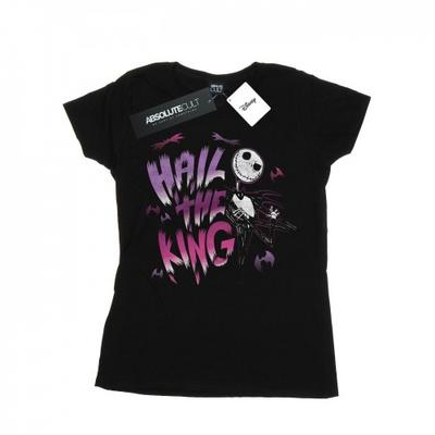 Womens/Ladies Nightmare Before Christmas Hail The King Cotton T-Shirt