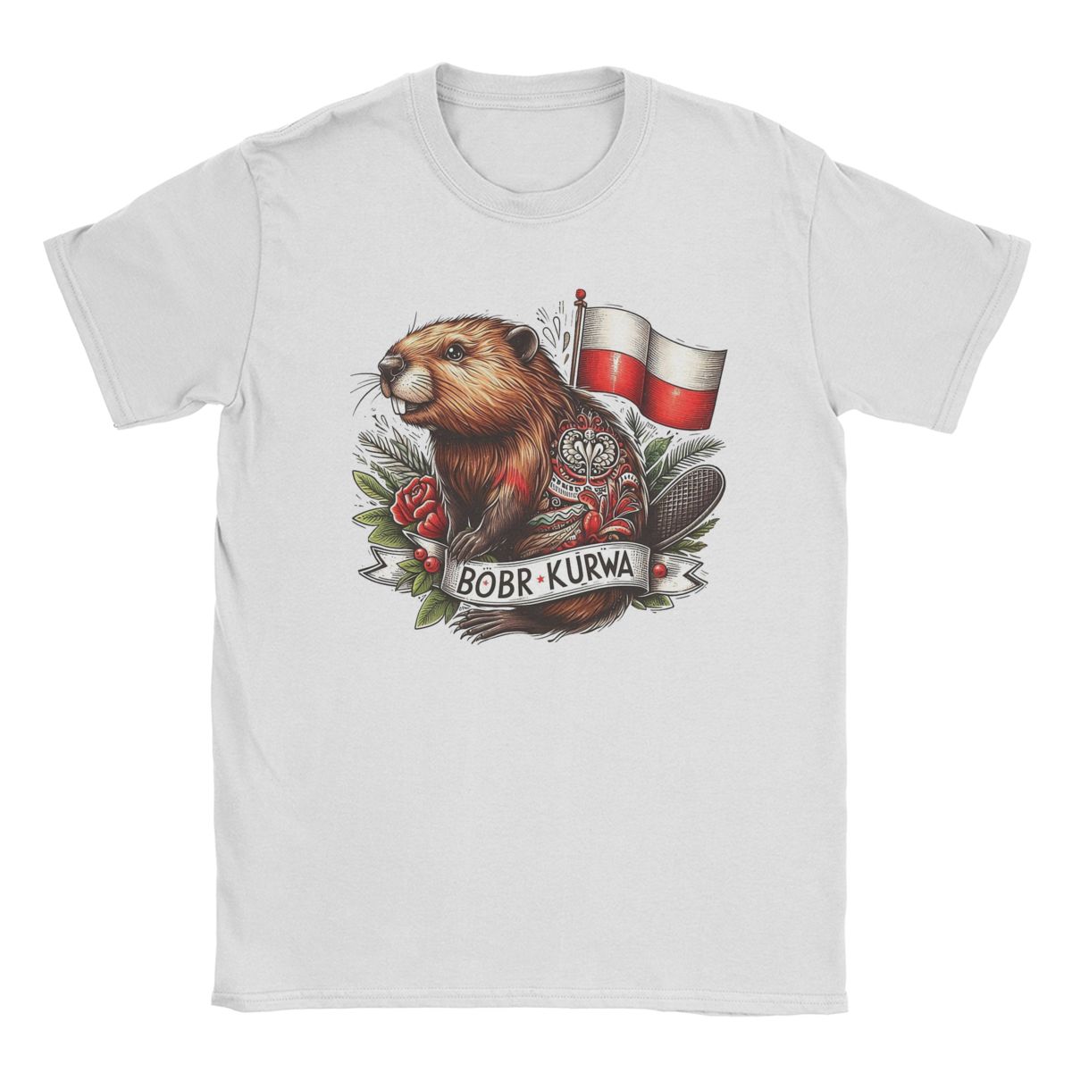 Bobr  Bober  Beaver  Boberek  Fun Unisex T-Shirt XXXXL