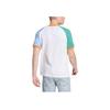 Adidas Originals Trefoil Enjoy Raglan Tee Striped Sports Short Sleeve T-Shirt Men Tops White IT8190