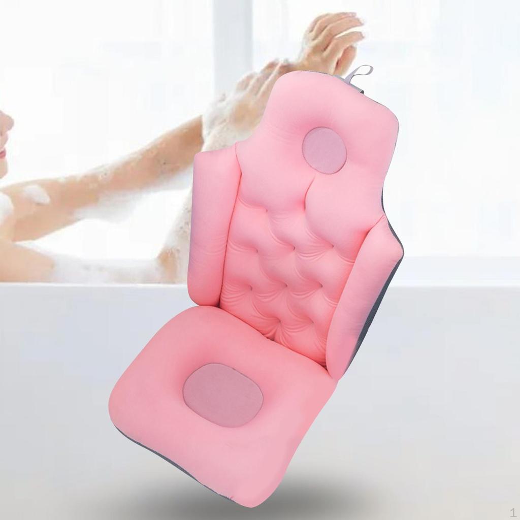 -Bath Pillow, Separable Bathtub SPA Ergonomic for Adults in The Bathroom
