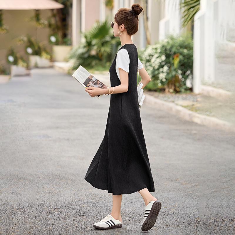 

2025 Летний Женский Стильный Комплект из Двух Предметов - Модный и Элегантный XL (recommended for 130-145 jin)