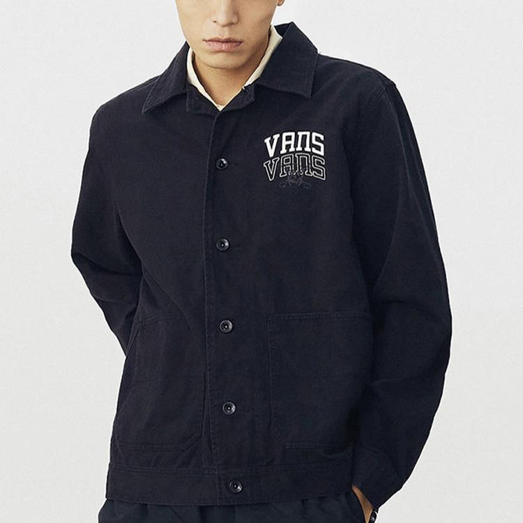 Vans Casual Sports Work Jacket Men Outerwear Black VN0A5DYSBLK