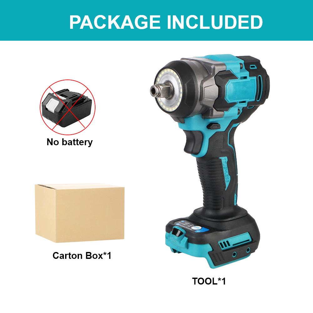 Tragbarer, superstarker, multifunktionaler und leistungsstarker elektrischer Schlagschrauber mit 500 N für die mechanische Wartung