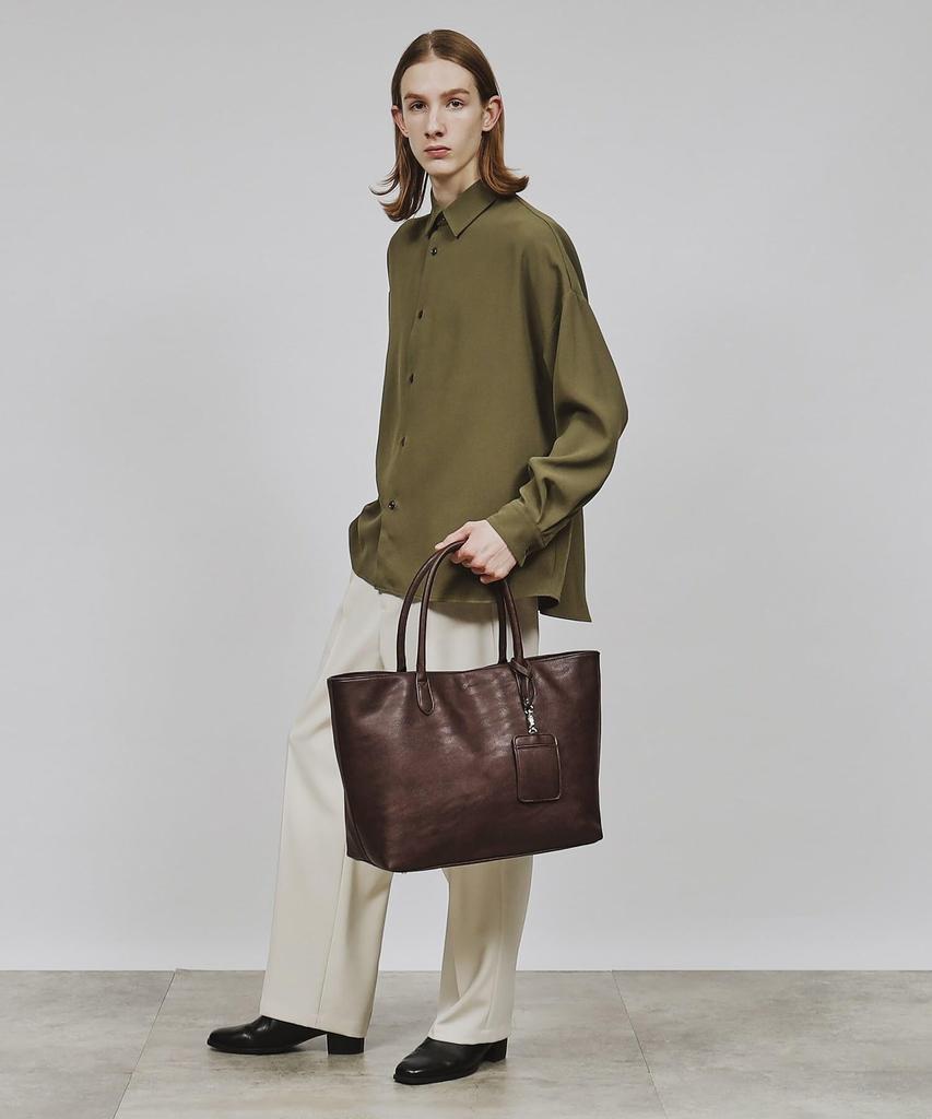 Takeo Tote Bag Leather Tote Bag 97901330 Black 00 [TK Kikuchi] Men's (019)