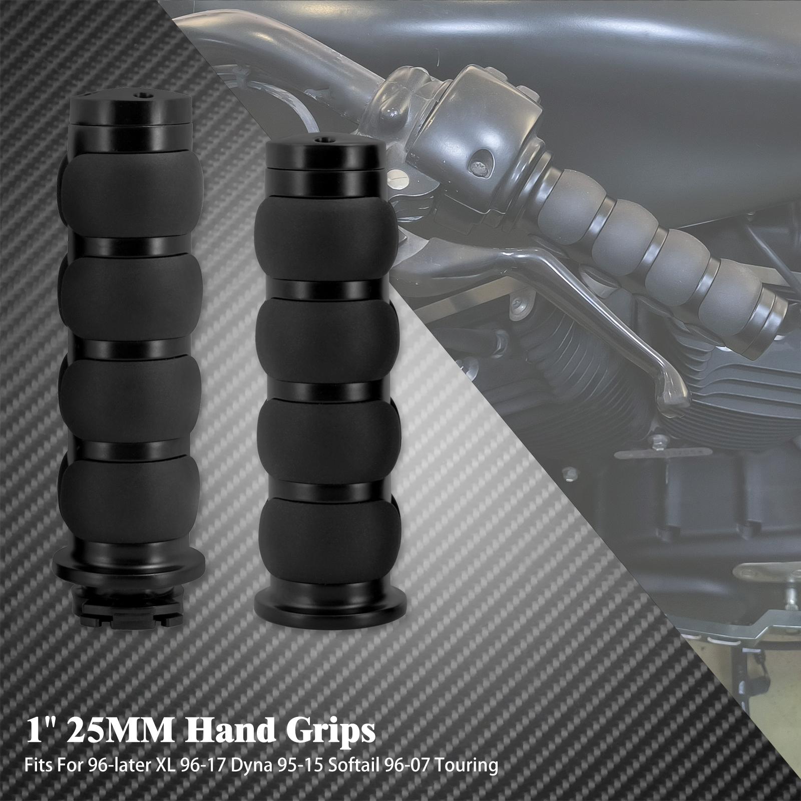 

Motorcycle Hand Grips 1 25mm Handlebar Handle Bar Universal For Harley Sportster XL1200 Touring Street Glide FLHR Dyna FXDL FLS Hand Grips F